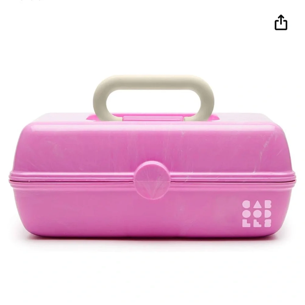 Caboodles Mini Petite Bubblegum Pink Case